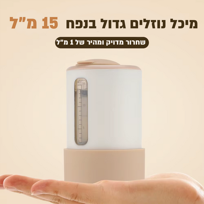 מעסה קרקפת חשמלי לחיזוק השיער