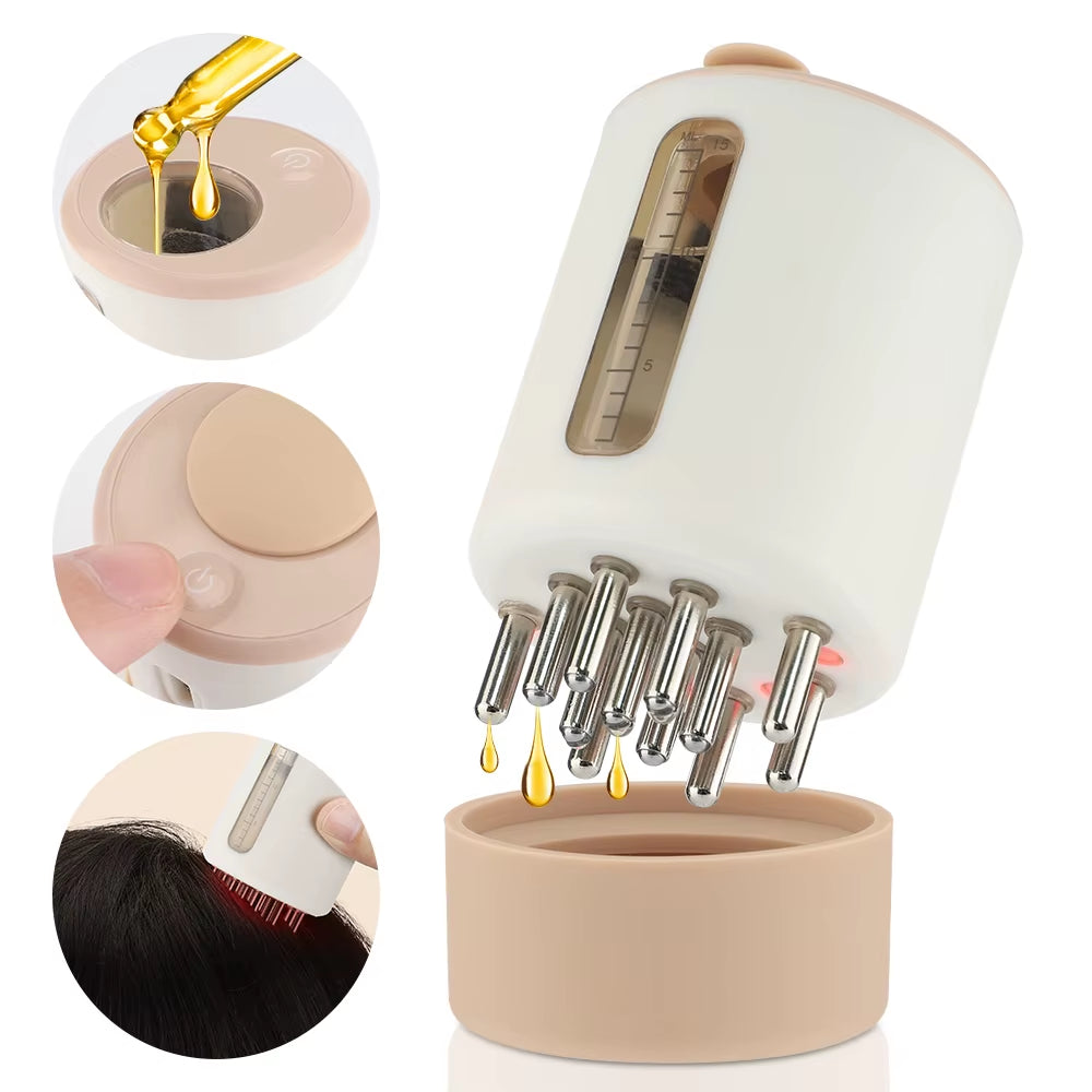 Head Scalp Oil Brush For Hair Growth
